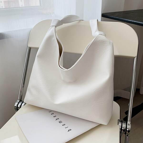 

Minimalist Shoulder Bag, White
