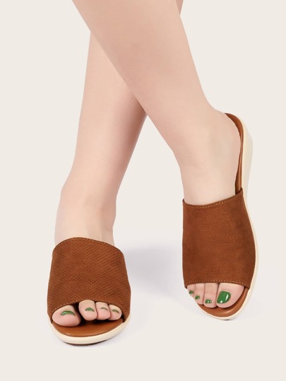 minimalist wedge sandals