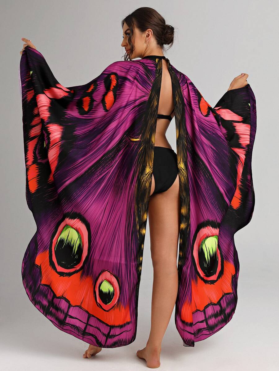 戲服披風 & 外套 - 紫色 - 查看 1