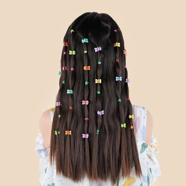 

350pcs Toddler Girls Hair Accessory Set, Multicolor