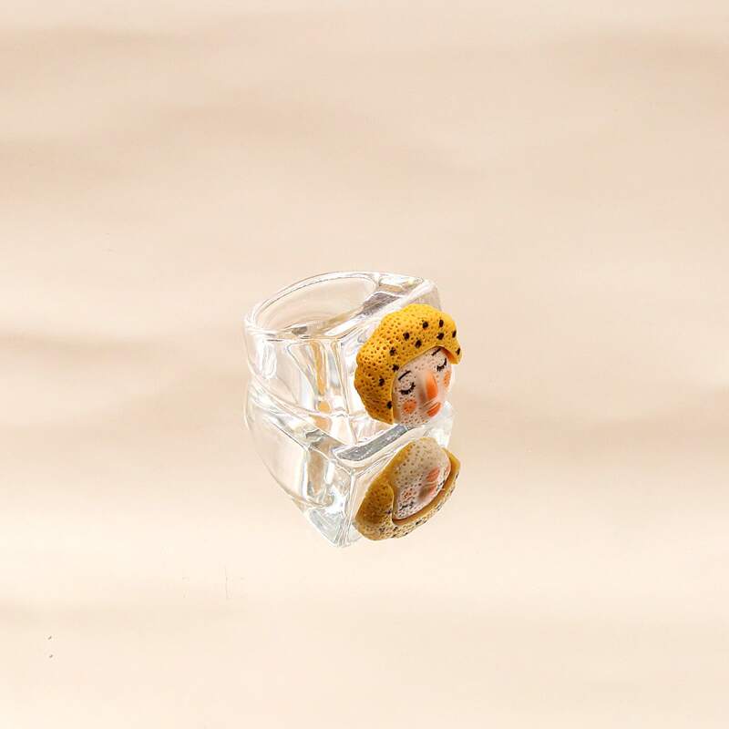 

Cartoon Figure Decor Ring, Multicolor