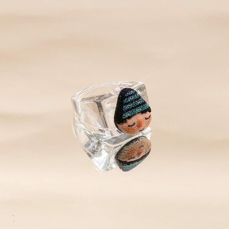 

Cartoon Figure Decor Ring, Multicolor