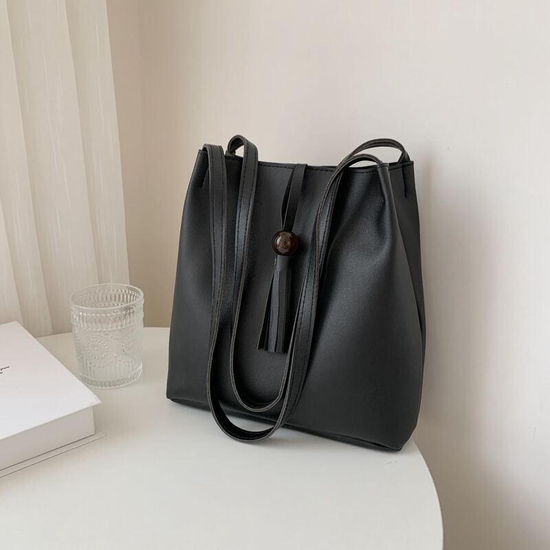 

Minimalist Tote Bag, Black