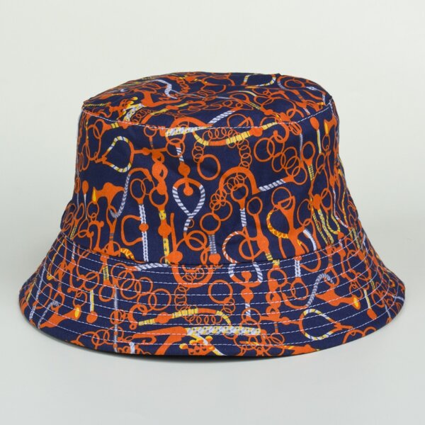 

Chain Print Bucket Hat, Multicolor