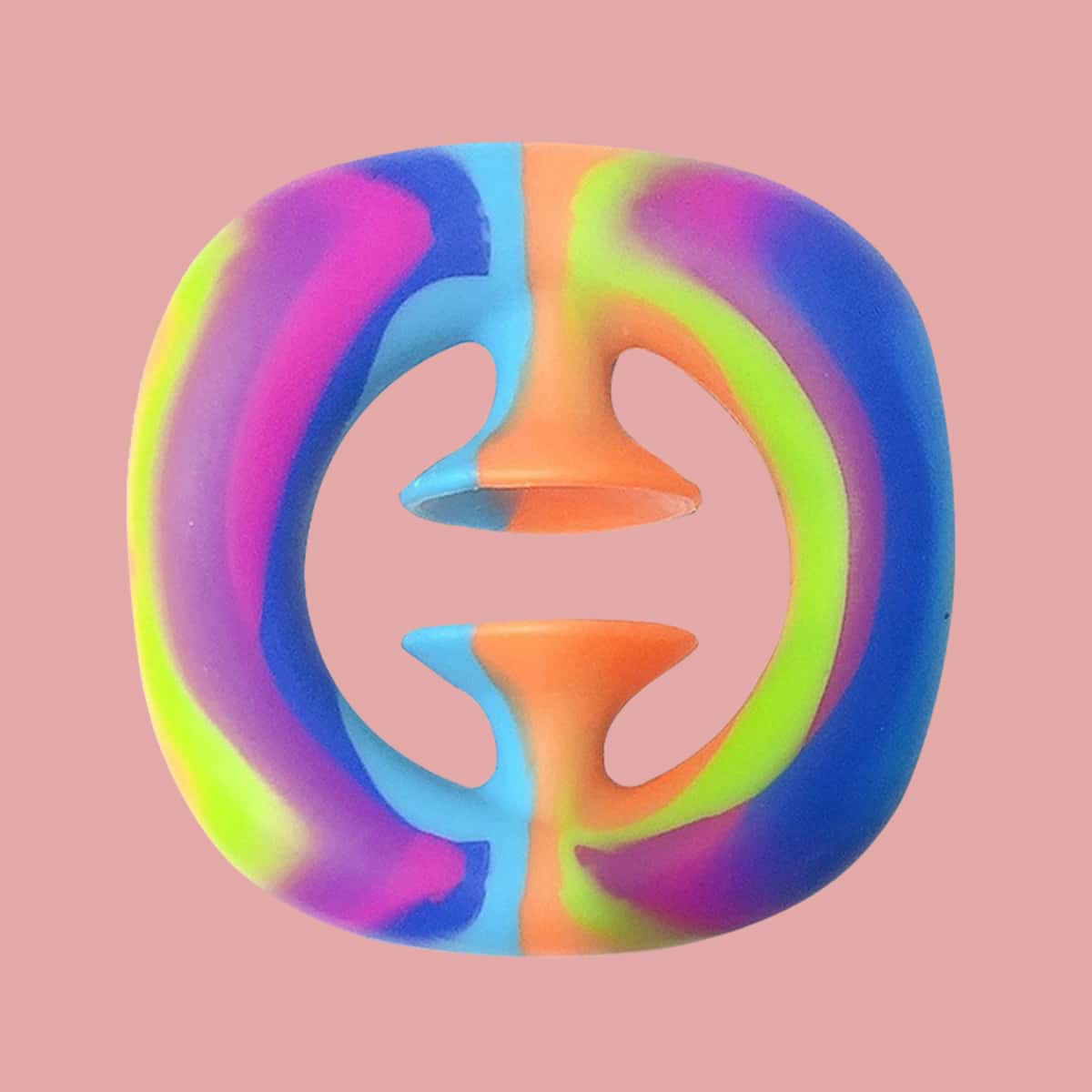 

1pc Decompression Grip Ring, Multicolor