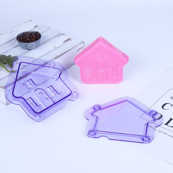 

1pc House Shaped Mold, Purple