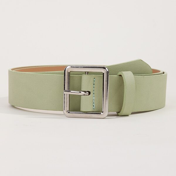 

Belt With Hole Punch, Mint green