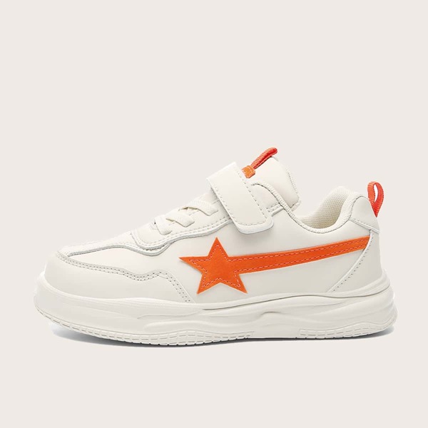 

Boys Star Patch Velcro Strap Chunky Sneakers, Yellow