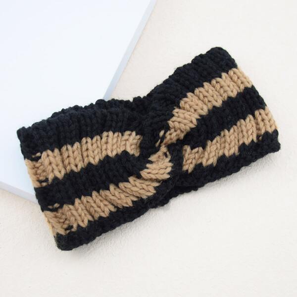 

Striped Twist Hair Band, Multicolor