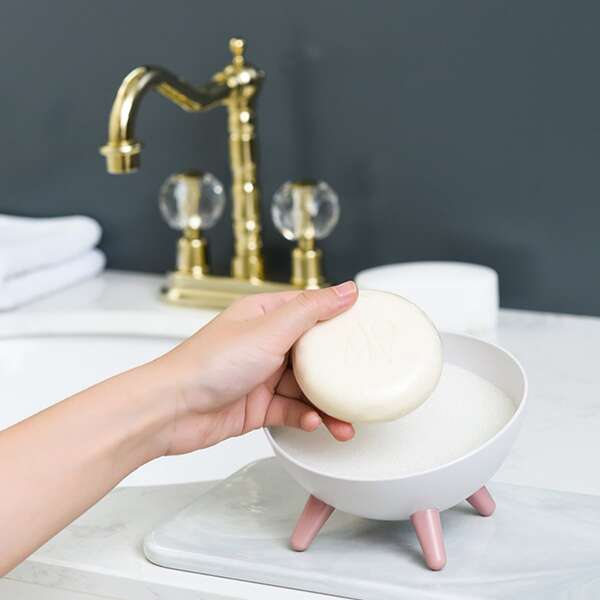 

1pc Random Color Soap Box, Multicolor