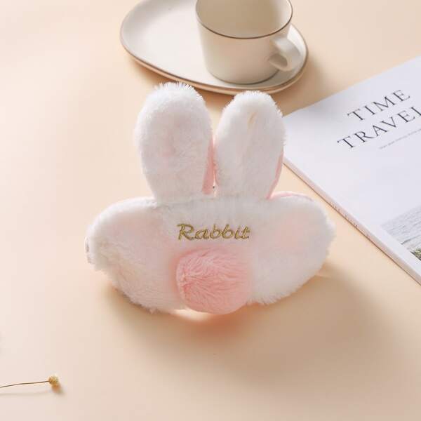 

Rabbit Ear Design Bath Headband, White