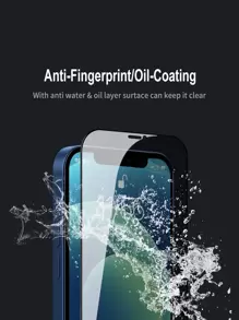 2pcs Full Screen Anti-Spy & Privacy Protection, Metal Dust-Proof Screen Protectors, Anti-Scratch, Protect Personal Privacy, 9H Hardness, Full Coverage, Silk Screen Privacy Anti-Peeping, High Aluminum Glass, Compatible With Iphone 16 Pro Max/16 Plus/16 Pro/16/15/15 Plus/15 Pro/15 Pro Max/14 Pro Max 13 Mini 12 11 X XR XS MAX 7 8 8P 8+ Series - Black - View 10