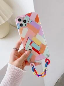 塗鴉手機殼附鏈條 - 彩色 - 查看 4