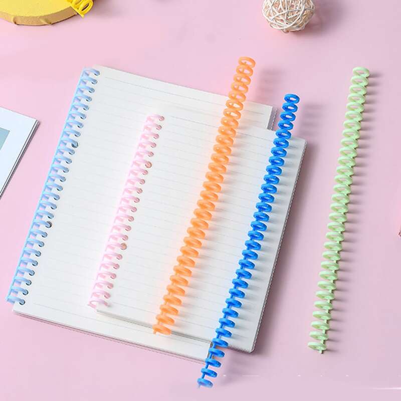 

2pcs Random Color DIY Loose Leaf Binding Clip, Multicolor