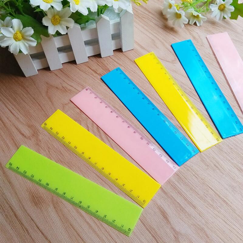 

2pcs Random Color Ruler, Multicolor