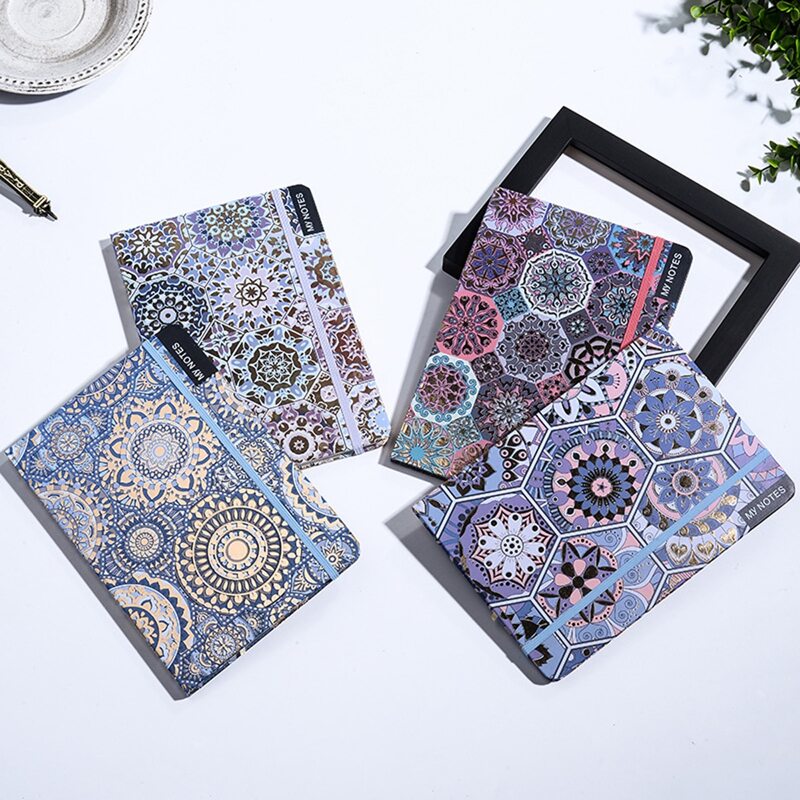 

1pc Graphic Print Cover Random Notebook, Multicolor