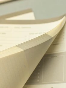 1pc Sổ lịch trình hàng tuần - Nhiều màu - Xem 4