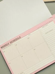 創意便利貼筆記本計畫冊便簽簿,1入組 - 彩色 - 查看 4