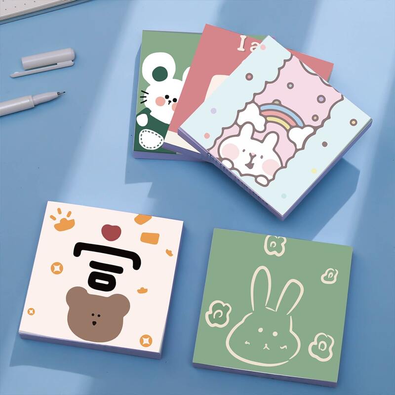 

1pc Cartoon Graphic Random Sticky Note, Multicolor