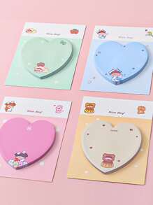 1pc Hoạt hình Đồ họa Lưu ý Ngẫu nhiên - Nhiều màu - Xem 2