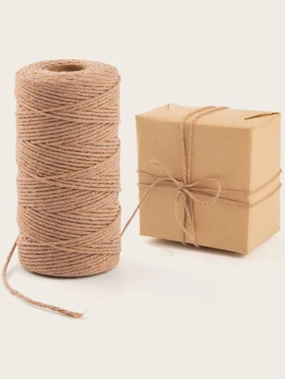 100米礼品包装绳、丝带、包装胶带、黄麻绳