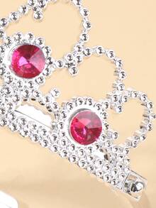 小女童水鑽裝飾髮箍 - 彩色 - 查看 3