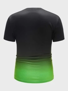 Manfinity VCAY Tops Nam Lá thư Giải trí - Nhiều màu - Xem 2