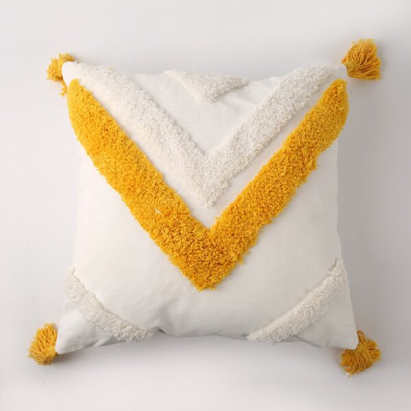 

Tufted Cushion Cover Without Filler, Multicolor