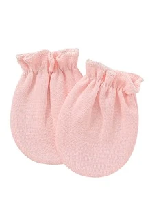 1 mũ trẻ em và 1 đôi bao tay và 1 đôi tất - Hồng - Xem 3