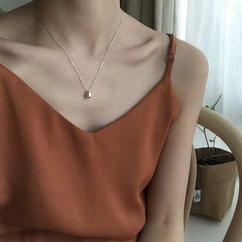 

Minimalist Pendant Chain Necklace, Gold