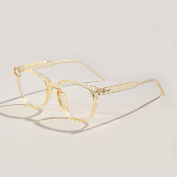 

Geometric Frame Anti-Blue Light Eyeglasses
