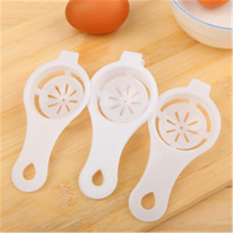 

3pcs Egg Separator Set, White