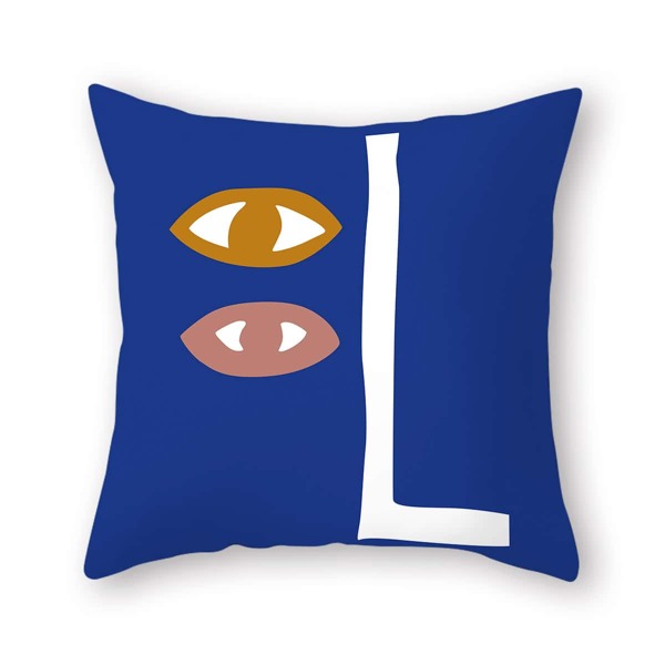 

Color Block Cushion Cover Without Filler, Multicolor