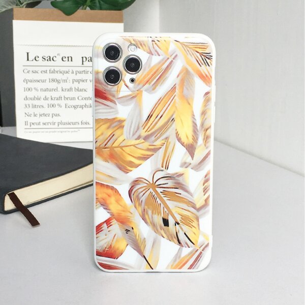 

Leaf Pattern Phone Case, Multicolor