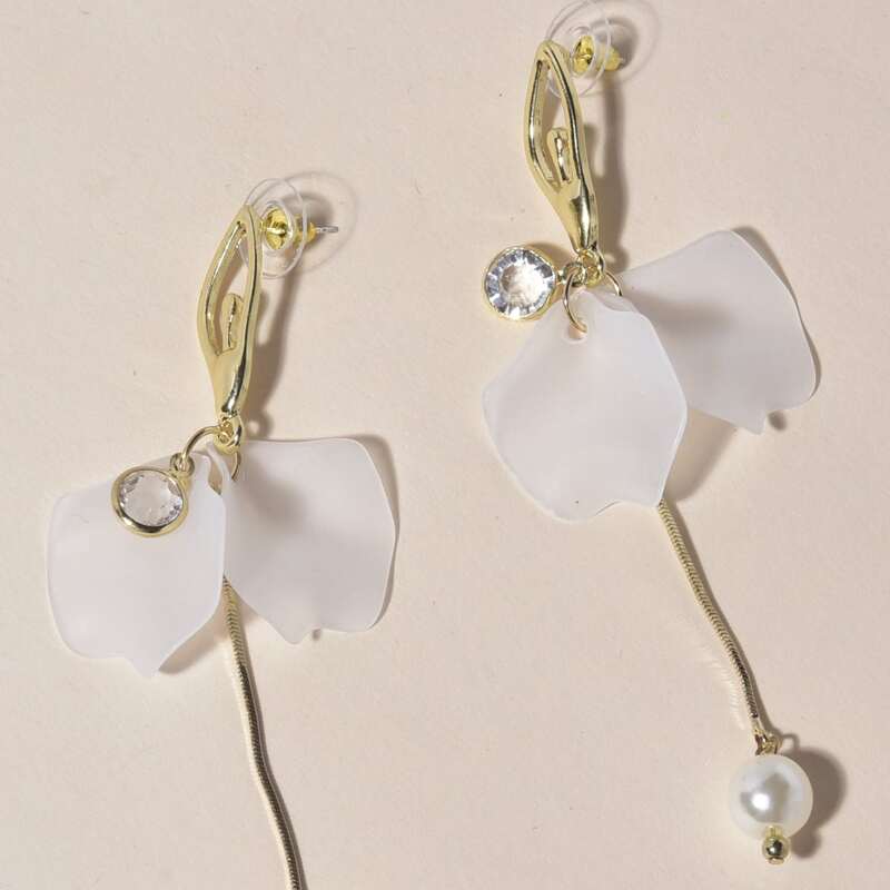 

Faux Pearl Decor Earrings, Multicolor