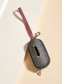 1pc Pet Poopbag Dispenser - Multicolor - View 1