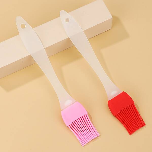 

2pcs Random Color Silicone brush, Multicolor