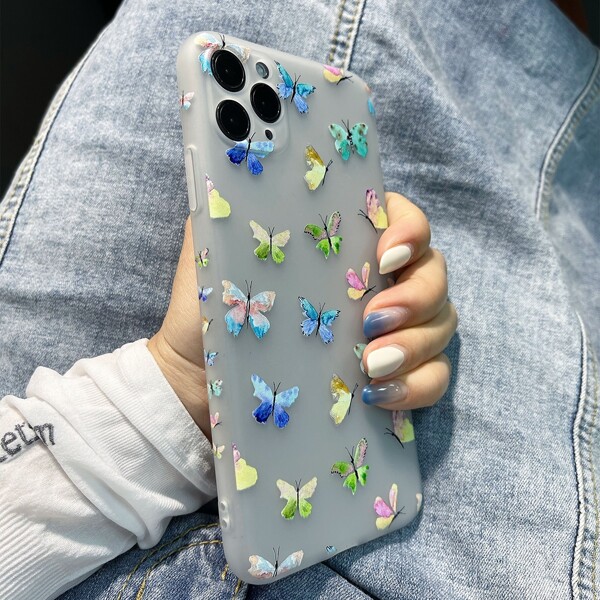 

Butterfly Painted Phone Case, Multicolor