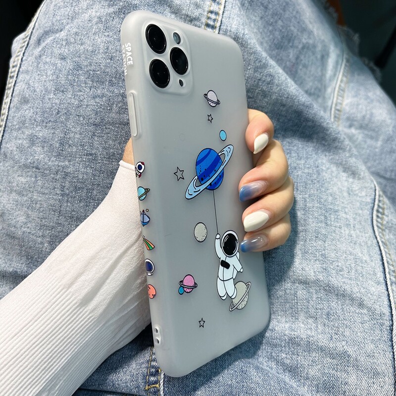 

Cartoon Astronaut Phone Case, Multicolor