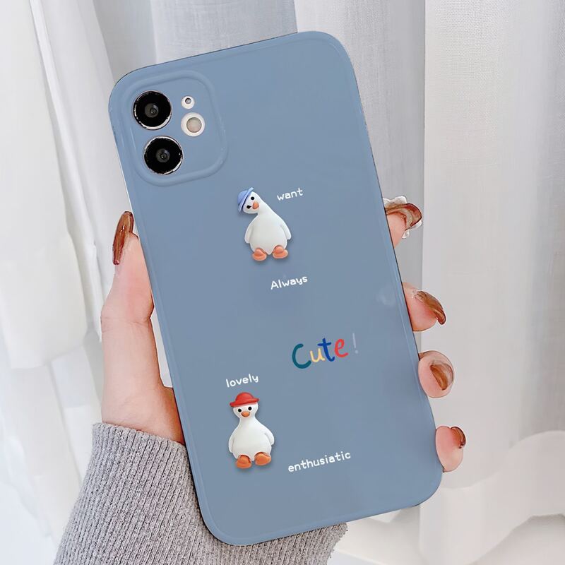 

Cartoon Animal Phone Case, Multicolor