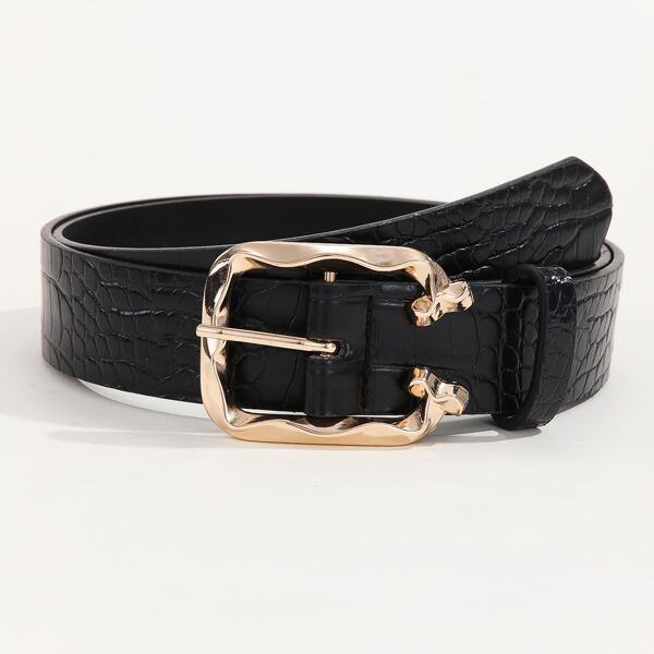 

Belt With Hole Punch, Black