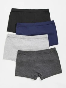 Manfinity Áo lót Nam màu trơn Giải trí - Nhiều màu - Xem 2