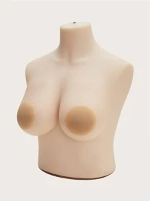 1 par Cubierta de pezón de silicona - Albaricoque - Ver 4