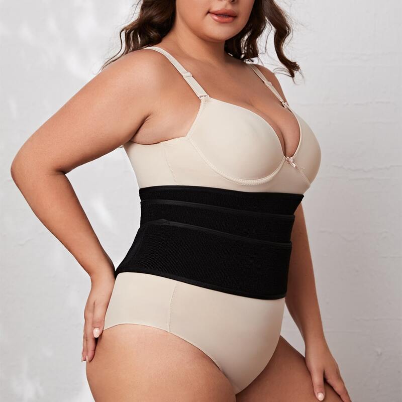 

Plus Waist Trainer Belt, Black