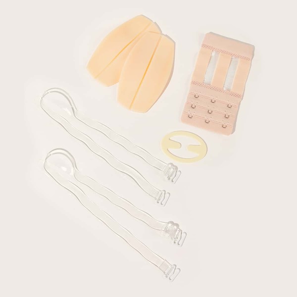 

5pack Plus Bra Accessories Set, Multicolor