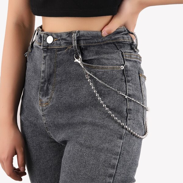 

Layered Pant Chain, Silver