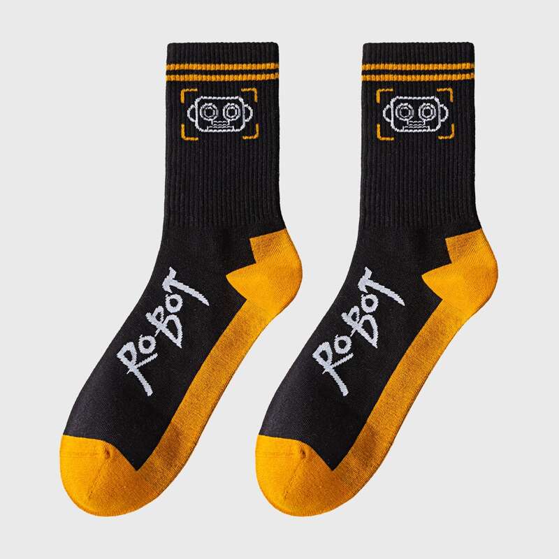 

Guys Letter Graphic Crew Socks, Multicolor