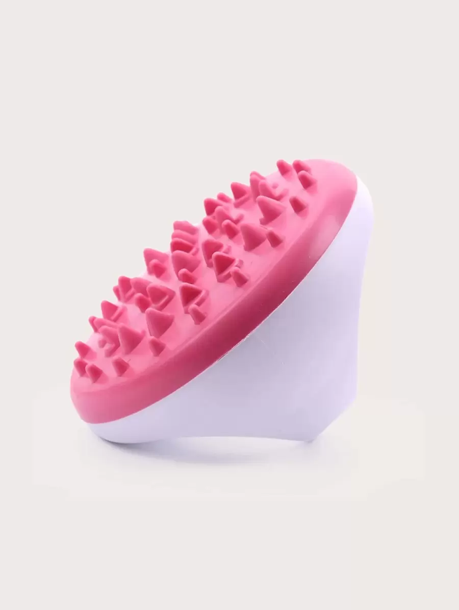 1pc Massage Brush - Pink - View 1