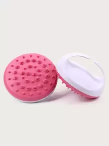 1pc Massage Brush - Pink - View 4