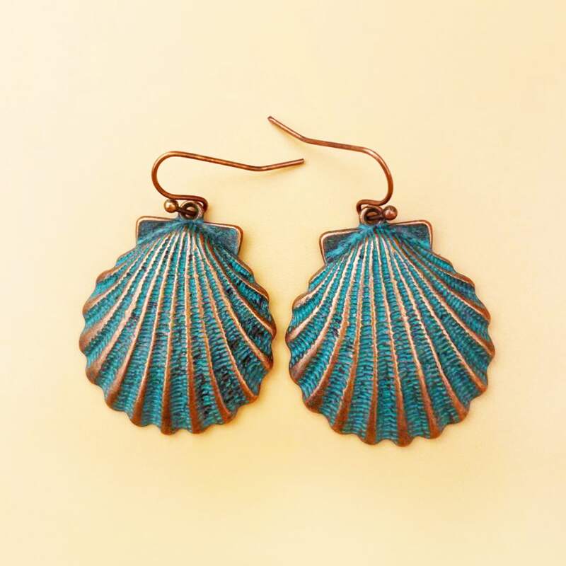 

Shell Drop Earrings, Multicolor